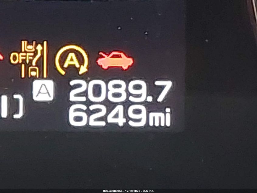 2024 Subaru Crosstrek Sport VIN: 4S4GUHF6XR3815956 Lot: 43983956