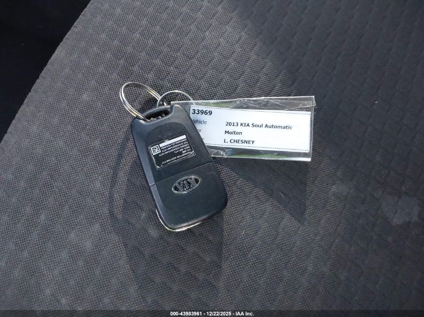 2013 Kia Soul VIN: KNDJT2A59D7604564 Lot: 43983961