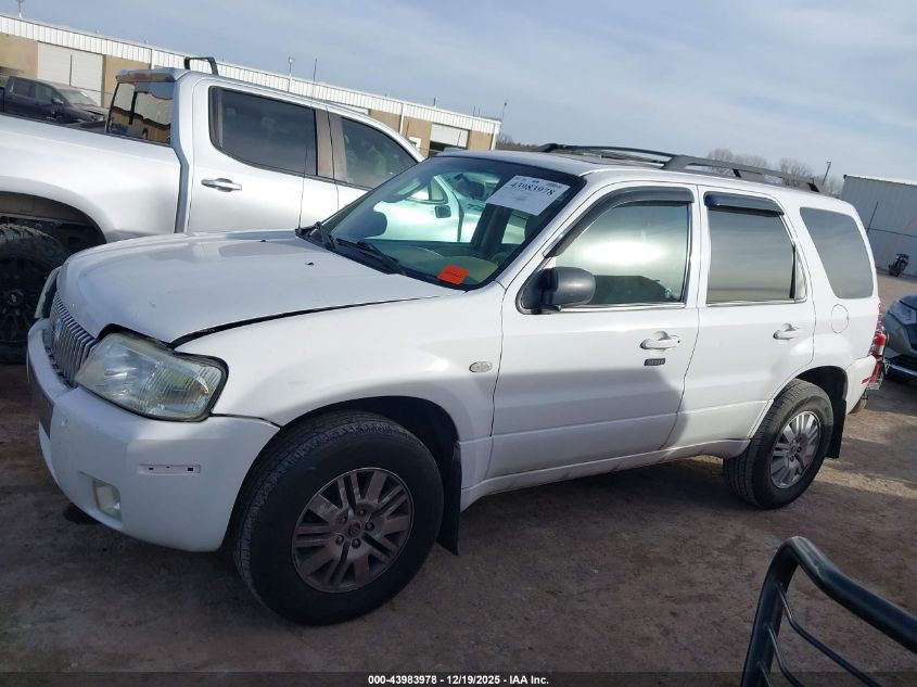 2005 Mercury Mariner Luxury/Premier VIN: 4M2YU56195DJ15050 Lot: 43983978