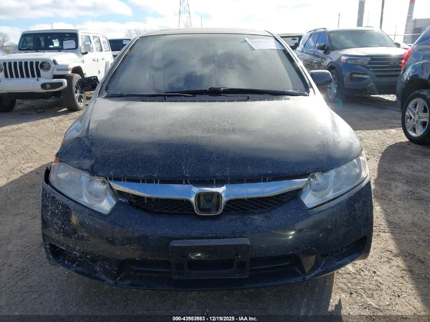 2009 Honda Civic Ex VIN: 19XFA16819E018134 Lot: 43983983