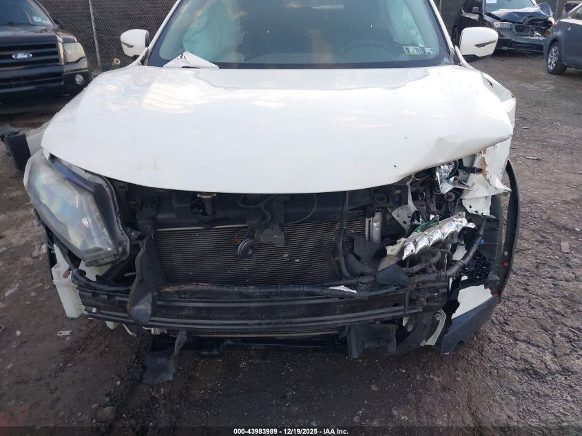 2016 Nissan Rogue S/Sl/Sv VIN: 5N1AT2MV8GC818691 Lot: 43983989