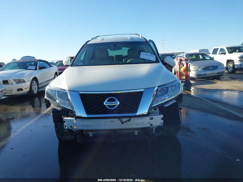 2015 Nissan Pathfinder Sl VIN: 5N1AR2MN3FC602454 Lot: 43983999