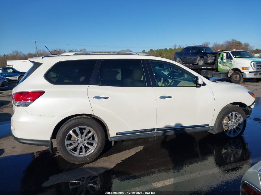 2015 Nissan Pathfinder Sl VIN: 5N1AR2MN3FC602454 Lot: 43983999