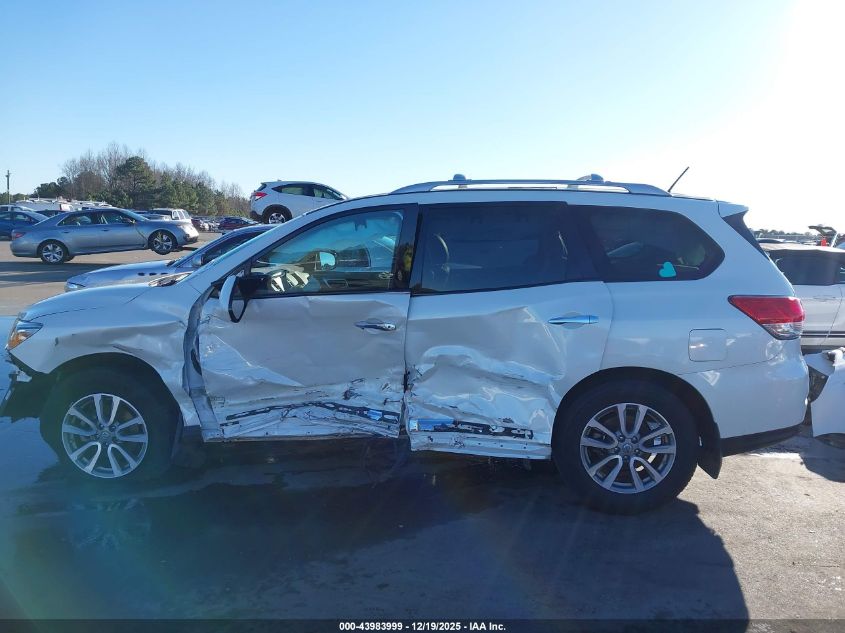 2015 Nissan Pathfinder Sl VIN: 5N1AR2MN3FC602454 Lot: 43983999