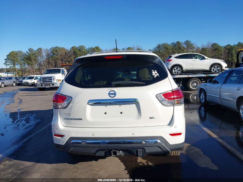 2015 Nissan Pathfinder Sl VIN: 5N1AR2MN3FC602454 Lot: 43983999