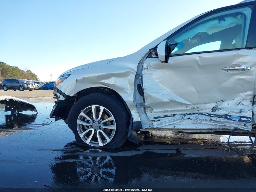 2015 Nissan Pathfinder Sl VIN: 5N1AR2MN3FC602454 Lot: 43983999