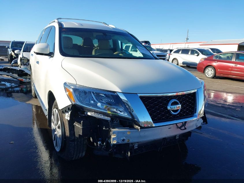 2015 Nissan Pathfinder Sl VIN: 5N1AR2MN3FC602454 Lot: 43983999