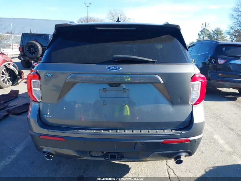 2021 Ford Explorer Xlt VIN: 1FMSK7DH0MGA77388 Lot: 43984006