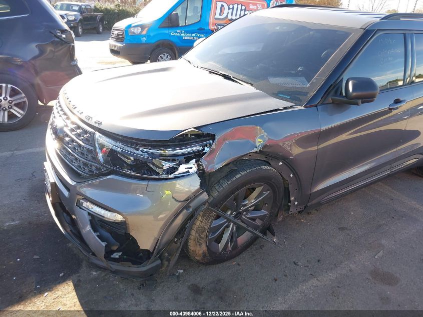 2021 Ford Explorer Xlt VIN: 1FMSK7DH0MGA77388 Lot: 43984006