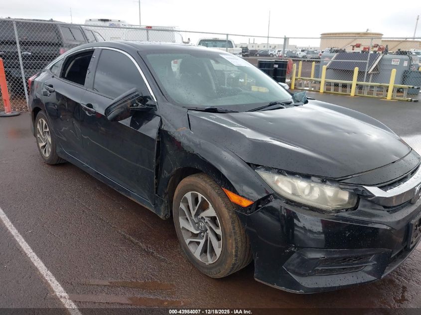 2017 Honda Civic Ex VIN: 2HGFC2F70HH550566 Lot: 43984007