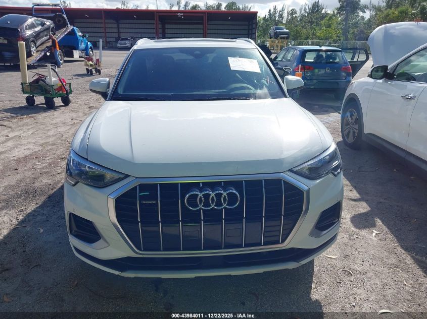 2021 Audi Q3 Premium 40 Tfsi Quattro Tiptronic VIN: WA1AUCF3XM1147707 Lot: 43984011