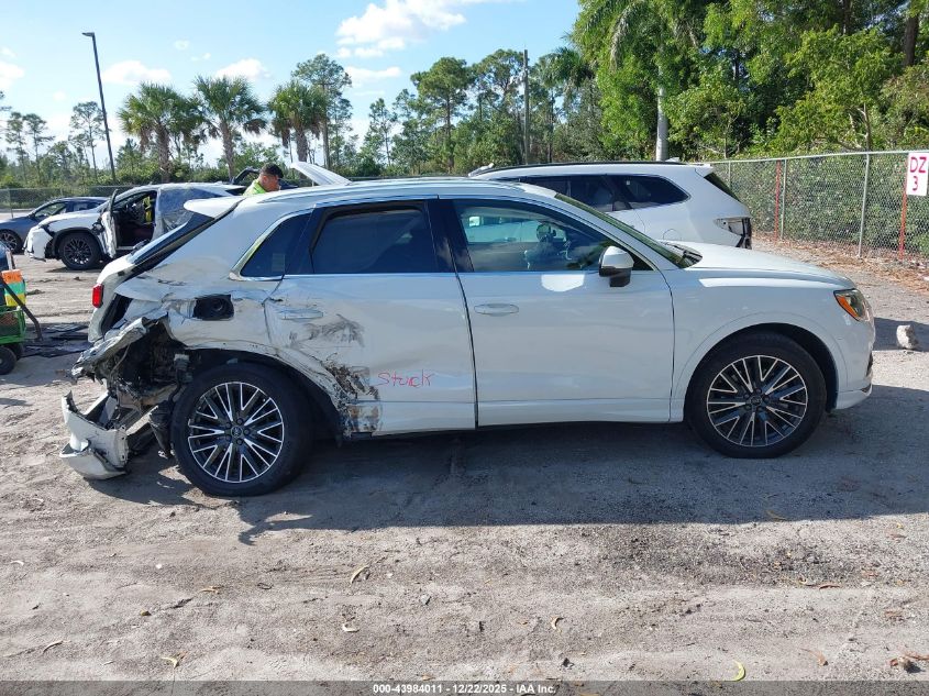 2021 Audi Q3 Premium 40 Tfsi Quattro Tiptronic VIN: WA1AUCF3XM1147707 Lot: 43984011