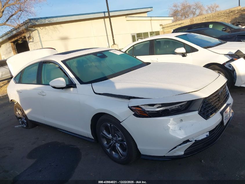 2024 Honda Accord Hybrid Ex-L VIN: 1HGCY2F64RA081896 Lot: 43984021