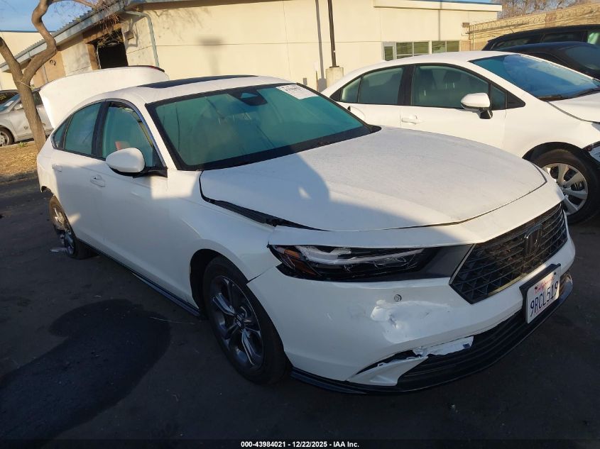 2024 Honda Accord Hybrid Ex-L VIN: 1HGCY2F64RA081896 Lot: 43984021