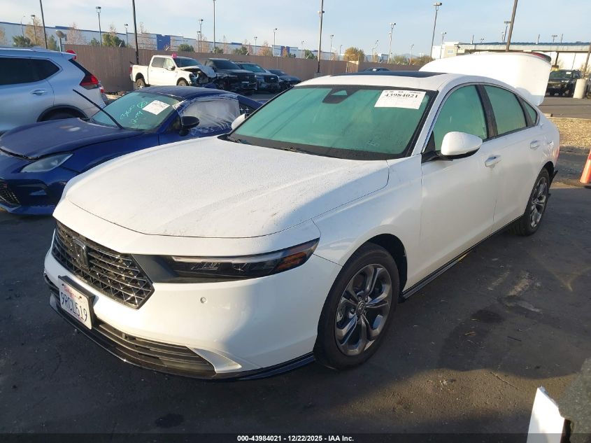 2024 Honda Accord Hybrid Ex-L VIN: 1HGCY2F64RA081896 Lot: 43984021