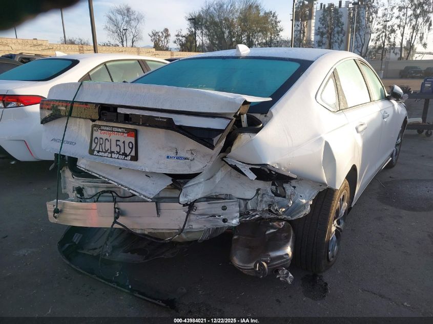 2024 Honda Accord Hybrid Ex-L VIN: 1HGCY2F64RA081896 Lot: 43984021