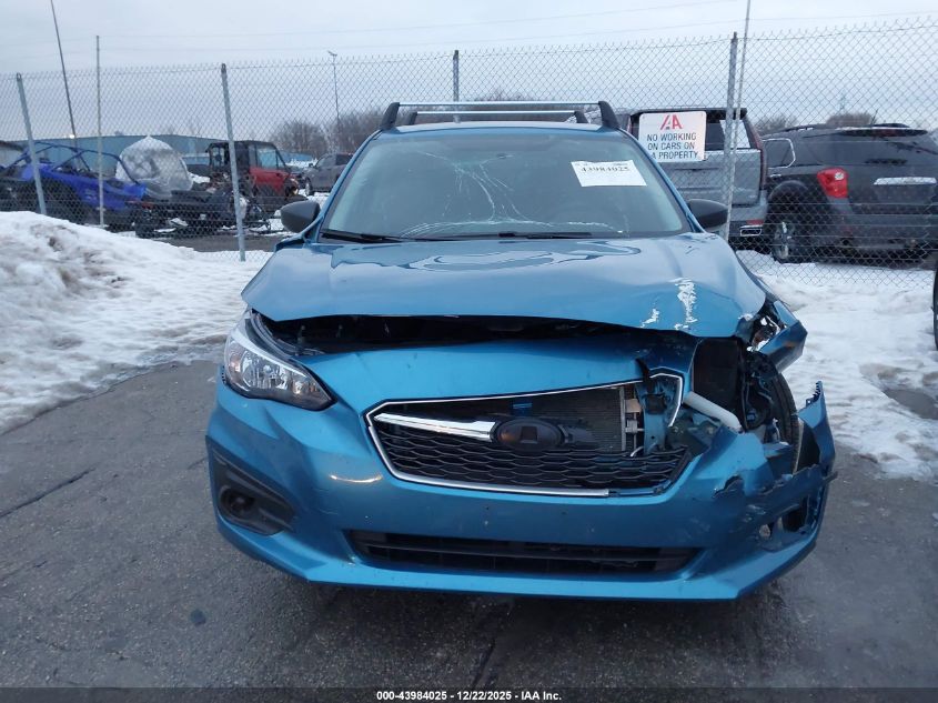 2017 Subaru Impreza 2.0I VIN: 4S3GTAA67H1723607 Lot: 43984025