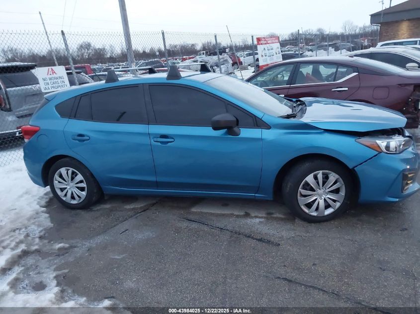 2017 Subaru Impreza 2.0I VIN: 4S3GTAA67H1723607 Lot: 43984025