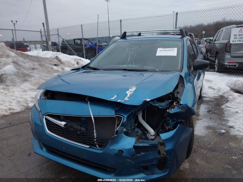 2017 Subaru Impreza 2.0I VIN: 4S3GTAA67H1723607 Lot: 43984025