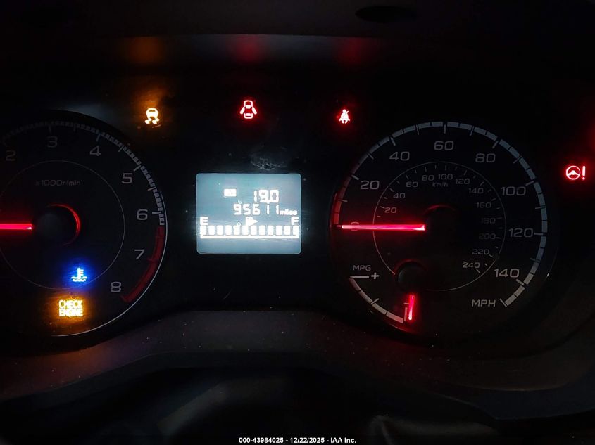 2017 Subaru Impreza 2.0I VIN: 4S3GTAA67H1723607 Lot: 43984025