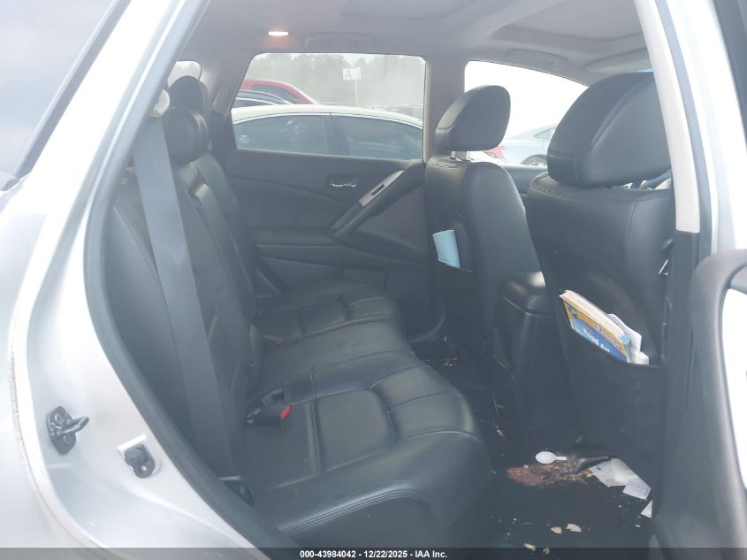 2012 Nissan Murano Sl VIN: JN8AZ1MW7CW233703 Lot: 43984042