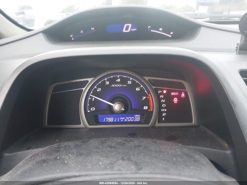 2010 Honda Civic Lx VIN: 19XFA1F5XAE011242 Lot: 43984054