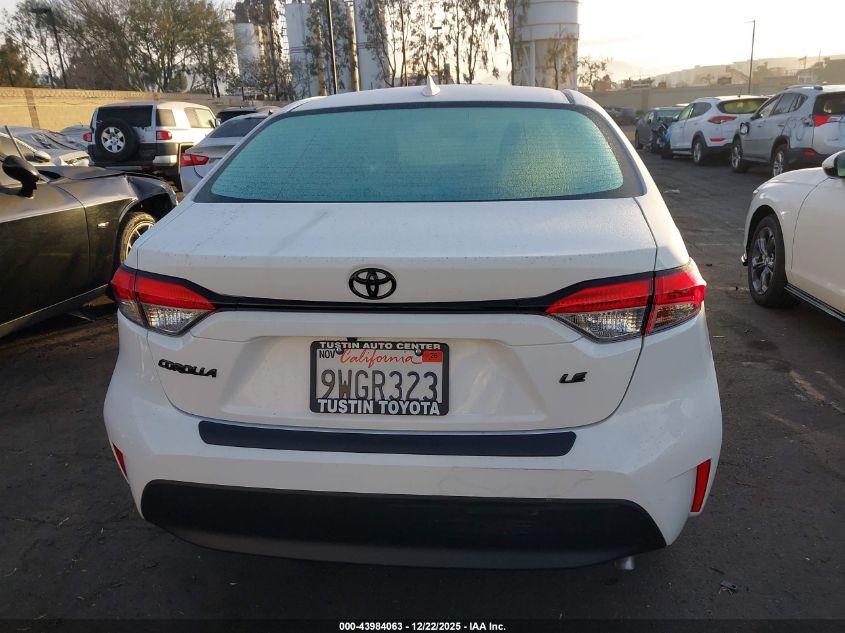 2026 Toyota Corolla Le VIN: 5YFB4MDE4TP373577 Lot: 43984063