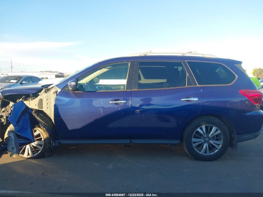 2019 Nissan Pathfinder S VIN: 5N1DR2MN1KC648999 Lot: 43984067