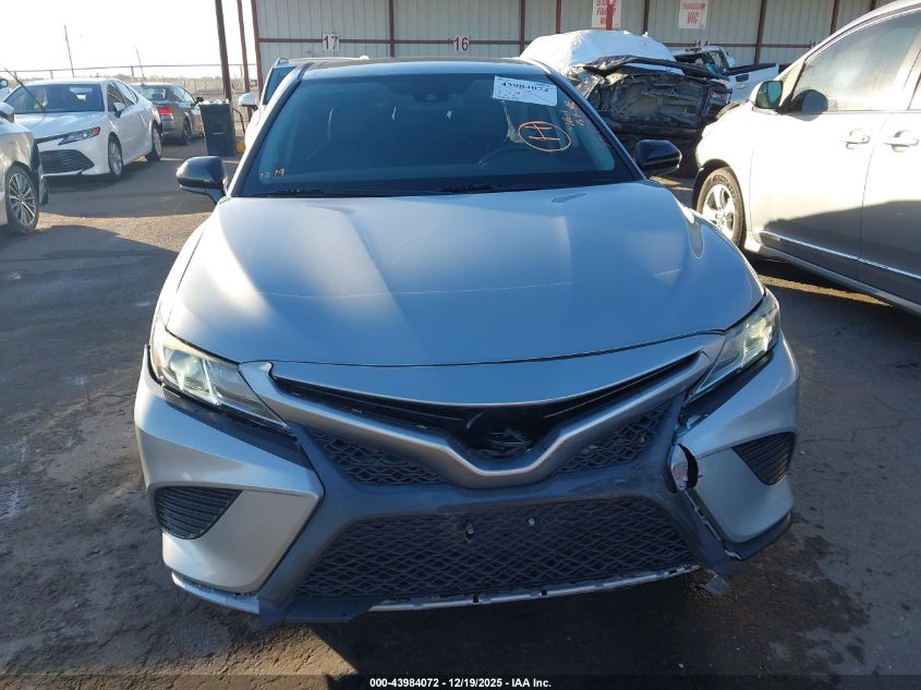 2020 Toyota Camry Se Nightshade VIN: 4T1G11AK2LU378265 Lot: 43984072