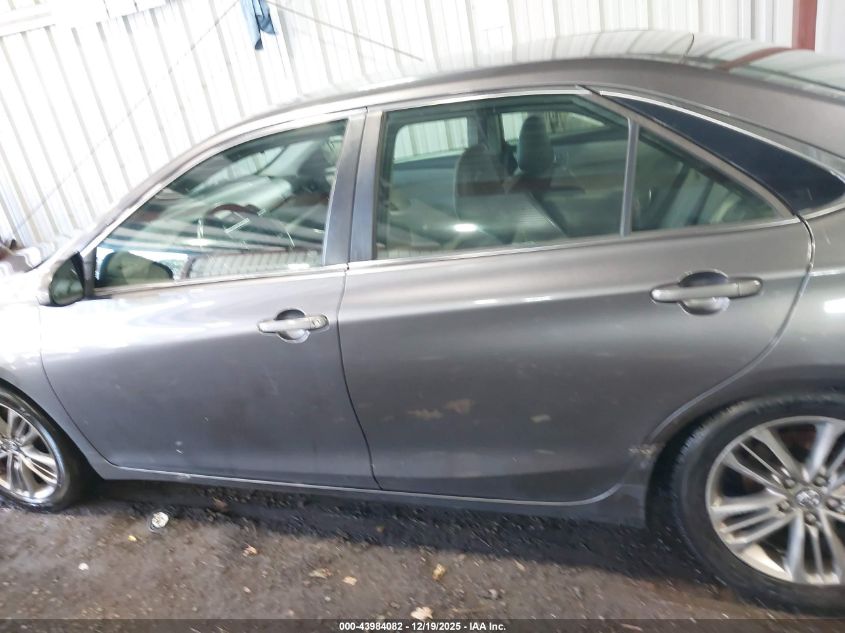 2015 Toyota Camry Se VIN: 4T1BF1FK7FU086541 Lot: 43984082