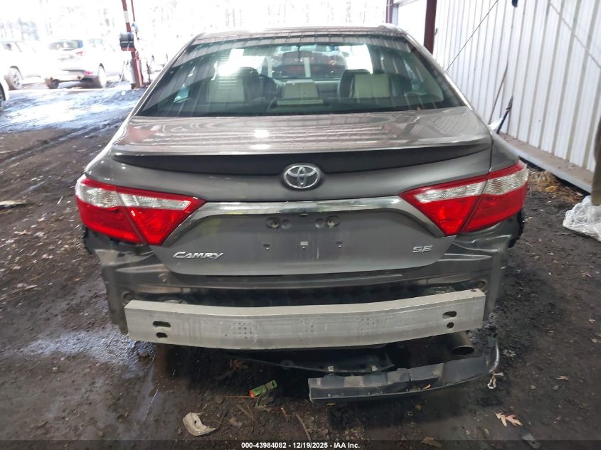 2015 Toyota Camry Se VIN: 4T1BF1FK7FU086541 Lot: 43984082