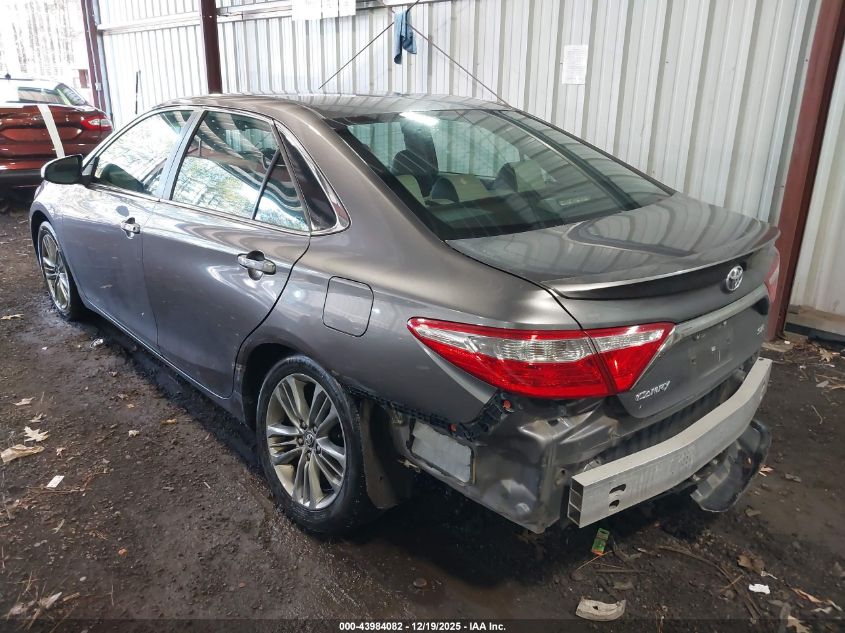 2015 Toyota Camry Se VIN: 4T1BF1FK7FU086541 Lot: 43984082