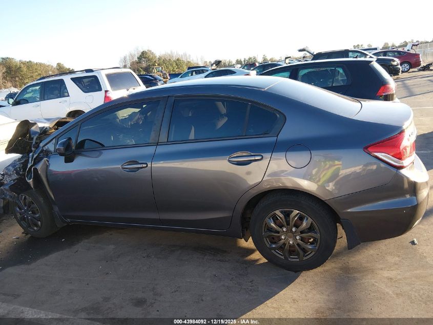 2015 Honda Civic Lx VIN: 19XFB2F57FE249883 Lot: 43984092