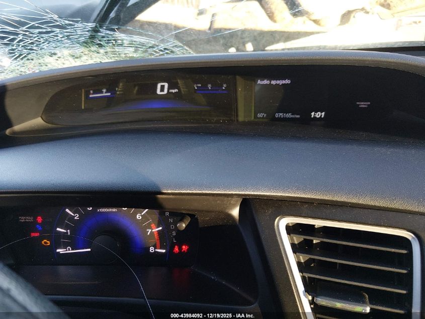 2015 Honda Civic Lx VIN: 19XFB2F57FE249883 Lot: 43984092