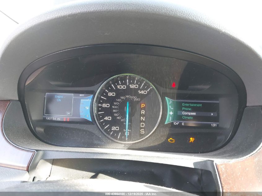 2013 Ford Edge Limited VIN: 2FMDK4KC0DBB58400 Lot: 43984100