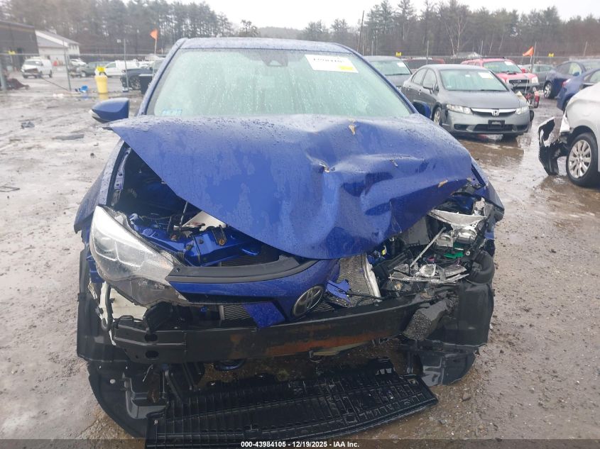 2017 Toyota Corolla Se VIN: 2T1BURHE1HC861531 Lot: 43984105