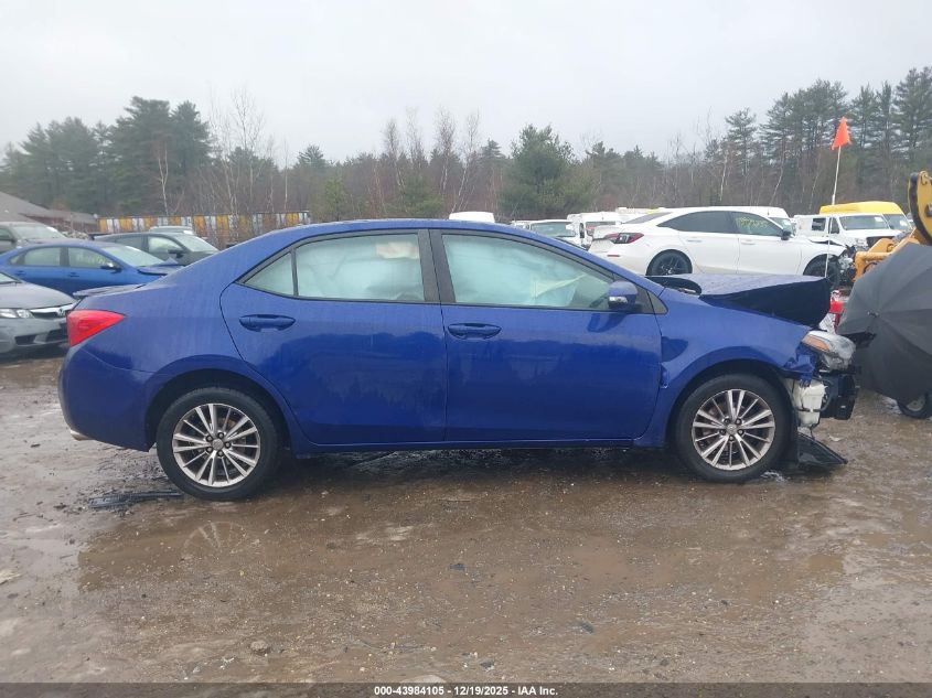 2017 Toyota Corolla Se VIN: 2T1BURHE1HC861531 Lot: 43984105