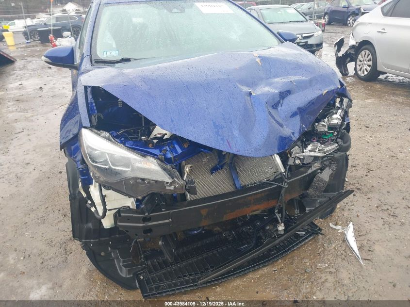 2017 Toyota Corolla Se VIN: 2T1BURHE1HC861531 Lot: 43984105