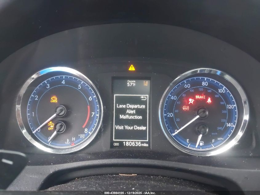 2017 Toyota Corolla Se VIN: 2T1BURHE1HC861531 Lot: 43984105