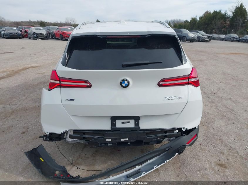 2026 BMW X3 30 xDrive VIN: 5UX53GP02T9262791 Lot: 43984109