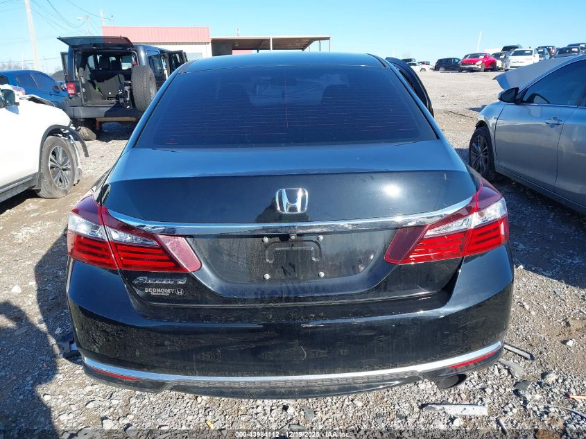 2016 Honda Accord Lx VIN: 1HGCR2F31GA133677 Lot: 43984112