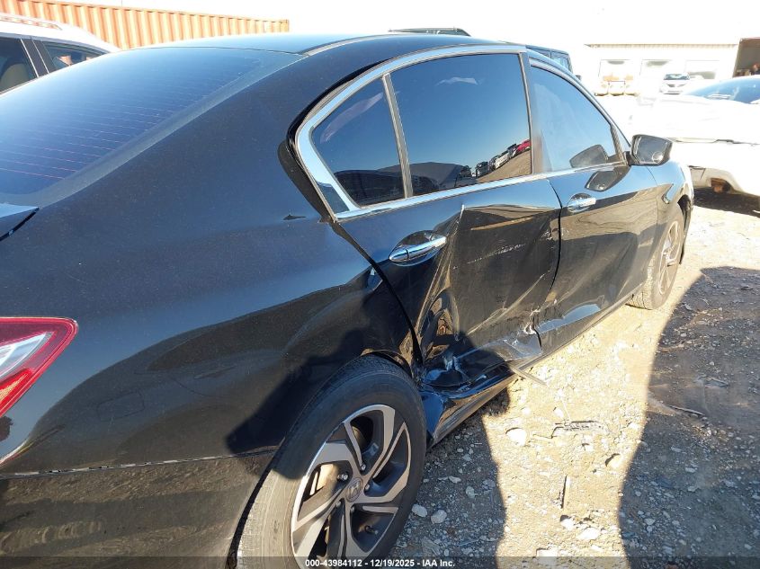 2016 Honda Accord Lx VIN: 1HGCR2F31GA133677 Lot: 43984112