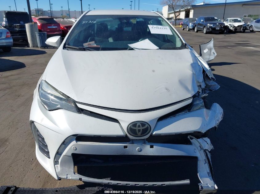 2018 Toyota Corolla Se VIN: 5YFBURHE2JP754820 Lot: 43984116
