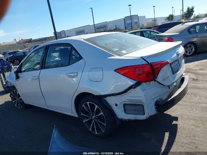 2018 Toyota Corolla Se VIN: 5YFBURHE2JP754820 Lot: 43984116