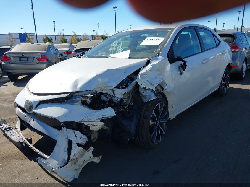 2018 Toyota Corolla Se VIN: 5YFBURHE2JP754820 Lot: 43984116