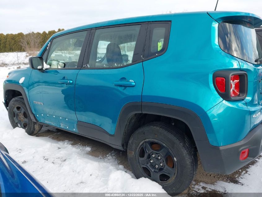 2022 Jeep Renegade Sport 4X4 VIN: ZACNJDA12NPN98463 Lot: 43984120