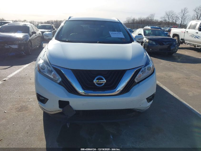 2018 Nissan Murano Platinum VIN: 5N1AZ2MG9JN143784 Lot: 43984124