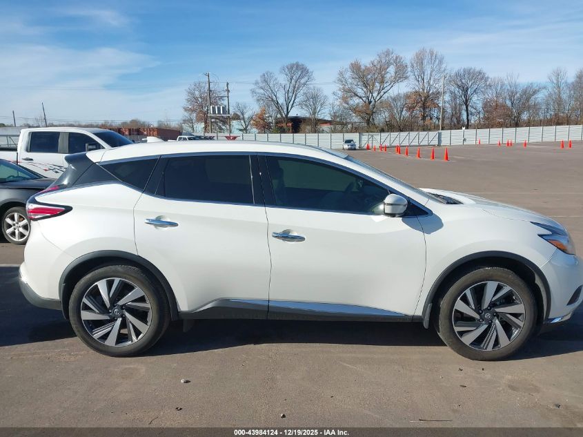 2018 Nissan Murano Platinum VIN: 5N1AZ2MG9JN143784 Lot: 43984124
