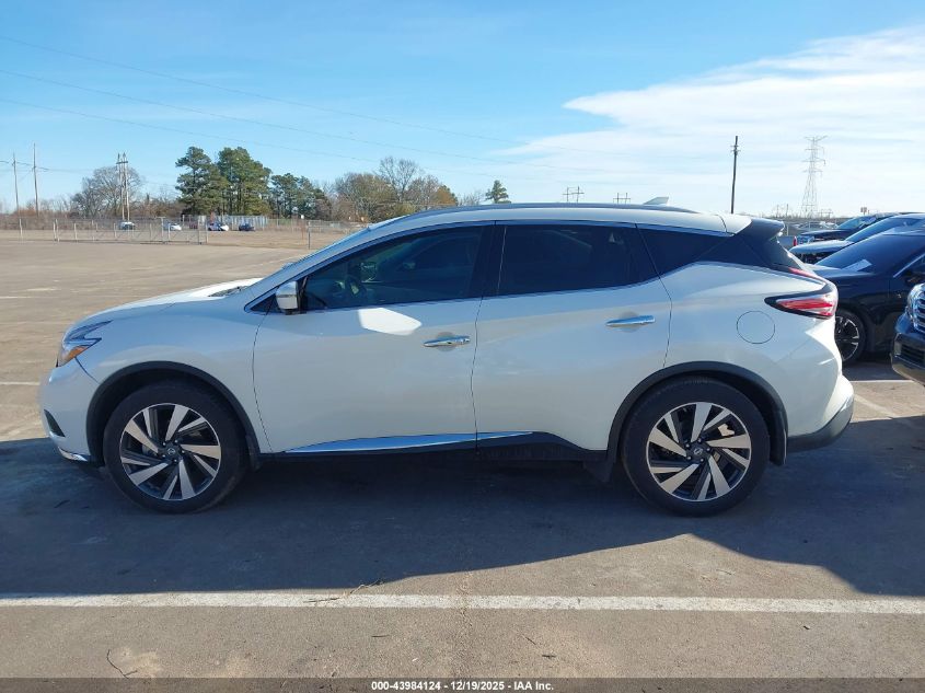 2018 Nissan Murano Platinum VIN: 5N1AZ2MG9JN143784 Lot: 43984124
