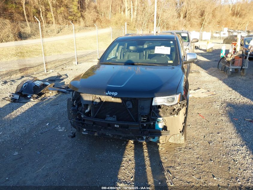 2018 Jeep Grand Cherokee Overland 4X4 VIN: 1C4RJFCT7JC445686 Lot: 43984125